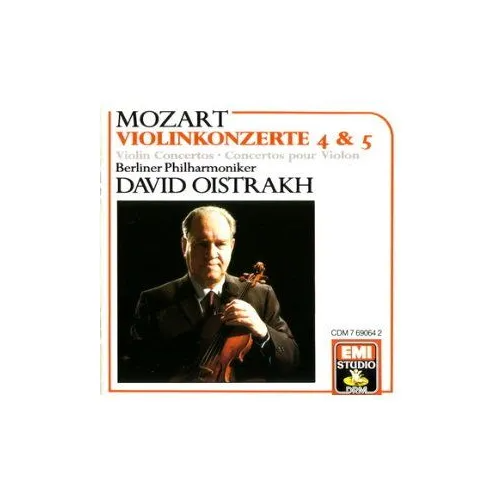 Violin Concertos N°4-5 - W.A.Mozart / CD Musique classique 1987 CD Album