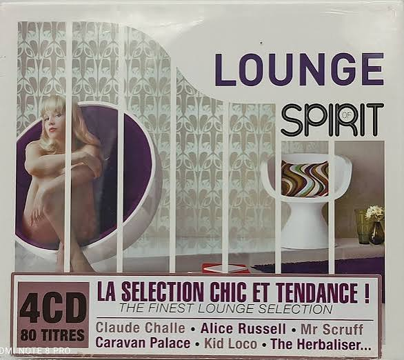 Various Artists — Spirit of Lounge, coffret 4 CD / 80 titres (2010)
