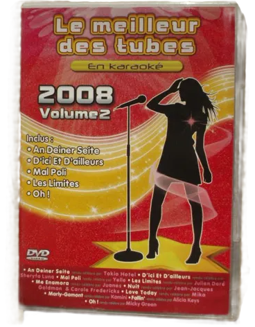 Le meilleur des tubes en karaoké 2008. Volume 2 - DVD