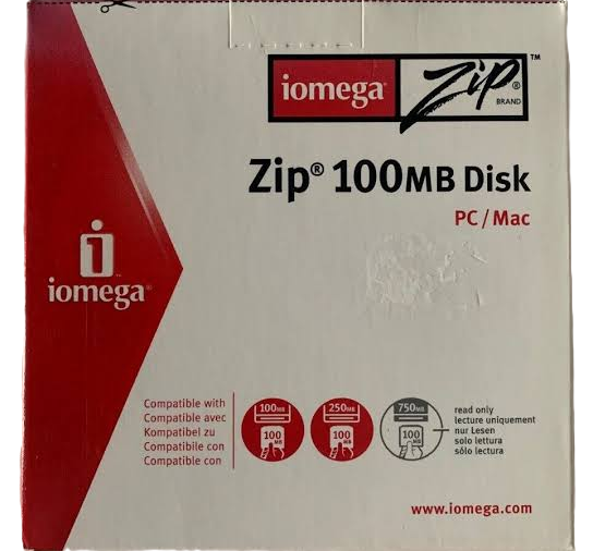 Iomega Zip Disk 100mb Pc/mac Formatted