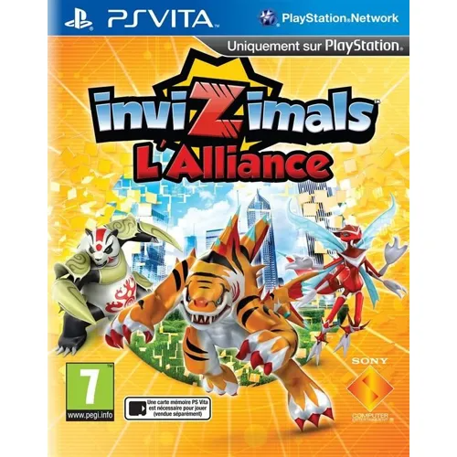 Invizimals - L'alliance Ps Vita PS Vita - Jeu Sony PlayStation Vita / Jeux vidé