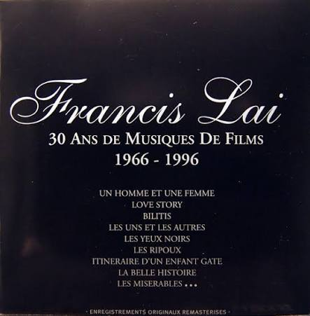 Francis Lai 30 ans de musiques de films cd