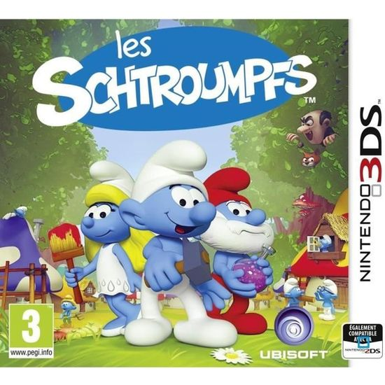 Schtroumpfs, Les - Nintendo 3DS - Édition Europe (PAL)