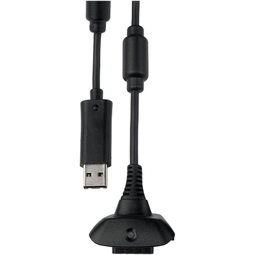 Microsoft Xbox 360 – Câble officiel Play & Charge USB noir pour manette sans fil