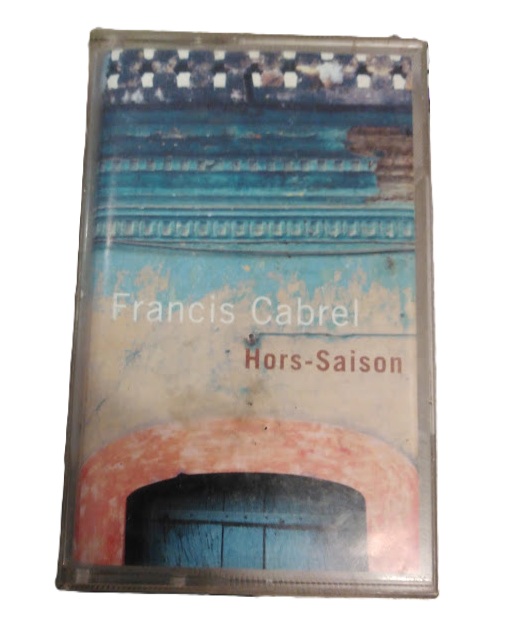 Francis Cabrel — Hors-saison, album cassette audio, chanson française (1999)