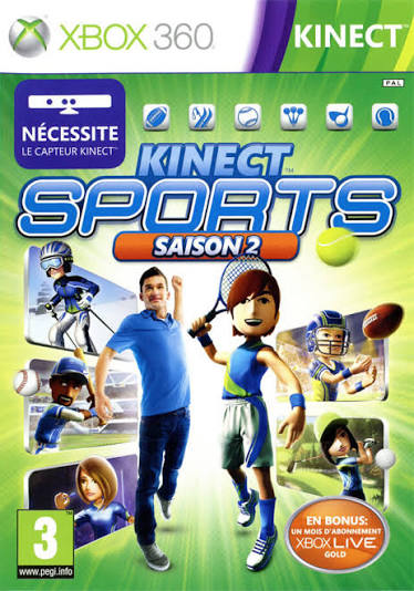 Kinect sports: saison 2 Xbox 360 - Jeu Microsoft Xbox 360 / Jeux vidéo Xbox 360