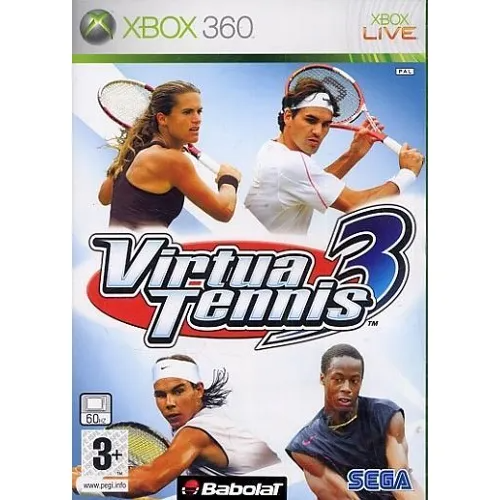 Virtua Tennis 3 Xbox 360 - Jeu Microsoft Xbox 360 / Jeux vidéo Xbox 360 Genre :