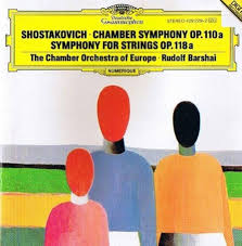Kammer Symphonien Op. 110a & 118a - SHOSTAKOVICH, DIMITRI / CD Musique classiqu