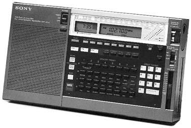 Radio vintage Sony ICF-2010 (ICF-2001D) - État de marche - Ondes Courtes / Aviat