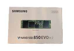 Samsung 850 EVO MZ-N5E250BW - SSD - chiffré - 250 Go - interne - M.2 2280 - SATA
