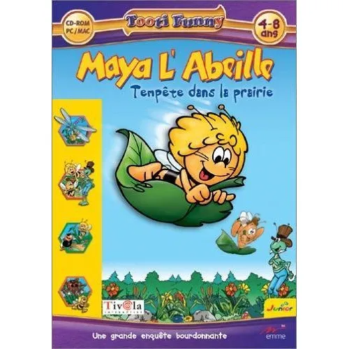 Maya L'abeille Tempête Dans La Prairie 4-8 Ans Pc
