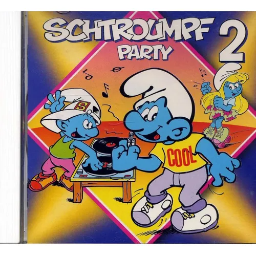 Schtroumfs Party 2 - Collectif / CD Comptine 1996 CD Album