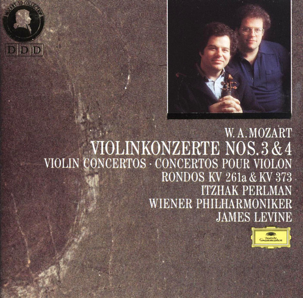 Violin Concerti 3 & 4 Mozart / Perlman / Levine / Vpo - Itzhak Perlman / CD Mus