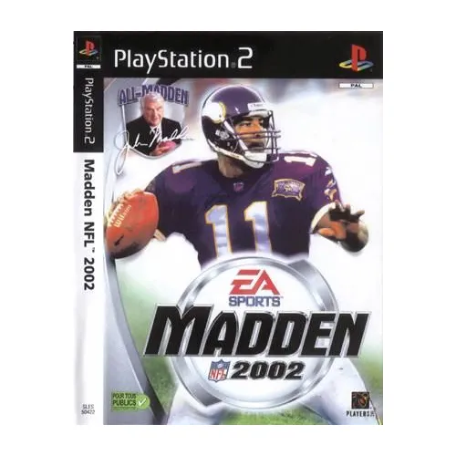 Madden 2002 Ps2 - Jeu Sony PlayStation 2 / Jeux vidéo PS2 Genre : Sport Saga Ma