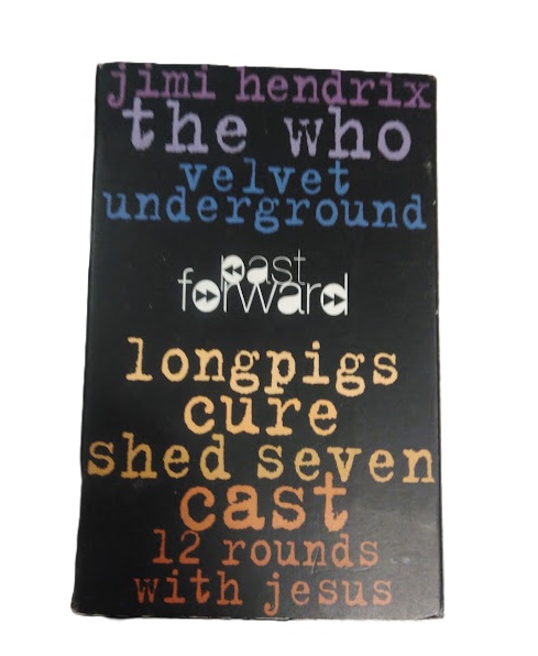 NME — Past Forward, cassette compilation promotionnelle Jimi Hendrix, The Cure,