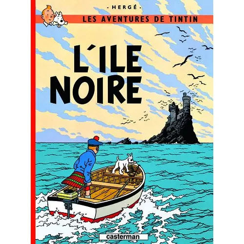 Les Aventures De Tintin - Tome 7 - L'île Noire - Hergé / BD Format: Album