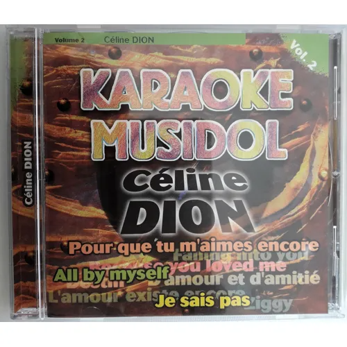 Karaoké Musidol Vol. 2 Céline Dion (CD)