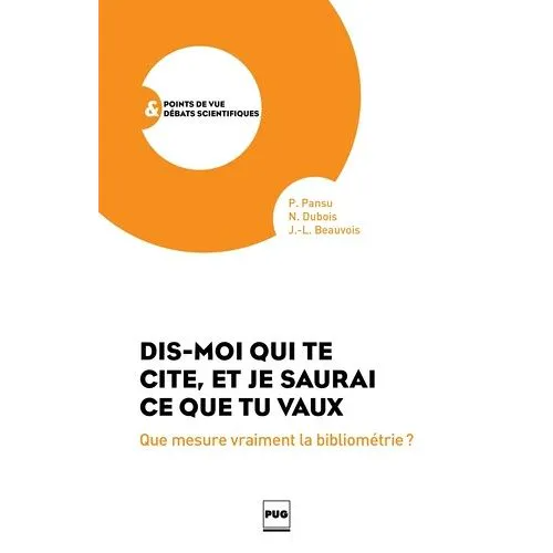 Dis-Moi Qui Te Cite, Et Je Saurai Ce Que Tu Vaux
