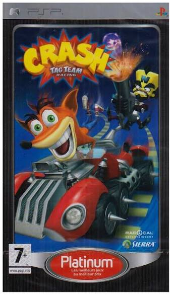 Crash Tag Team Racing Platinium PSP