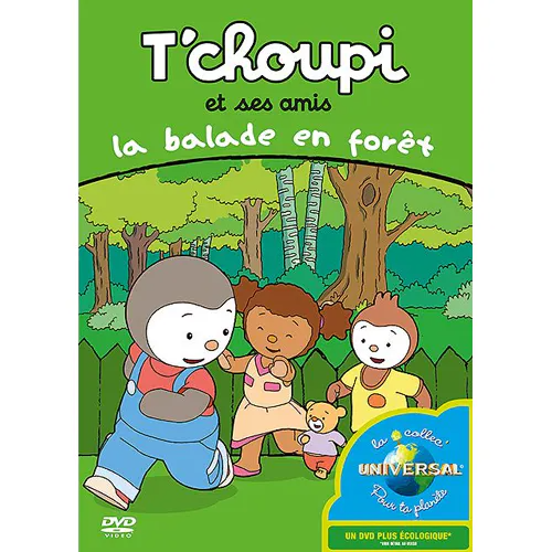 T'choupi Et Ses Amis (Interactif) - La Ballade En Forêt - DVD Enfants - Jeuness