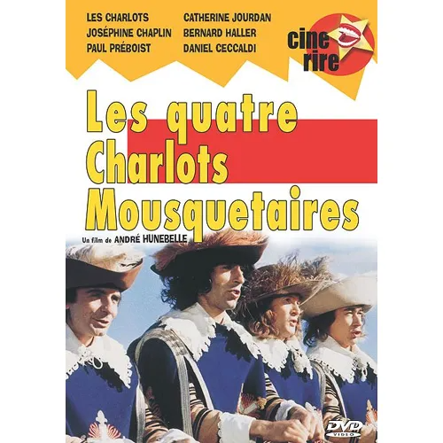 Les quatre Charlots mousquetaires - DVD - Version avec français