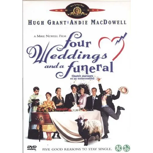 4 Mariages Et 1 Enterrement - Edition Belge - Mike Newell / DVD Comédie 27/10/2