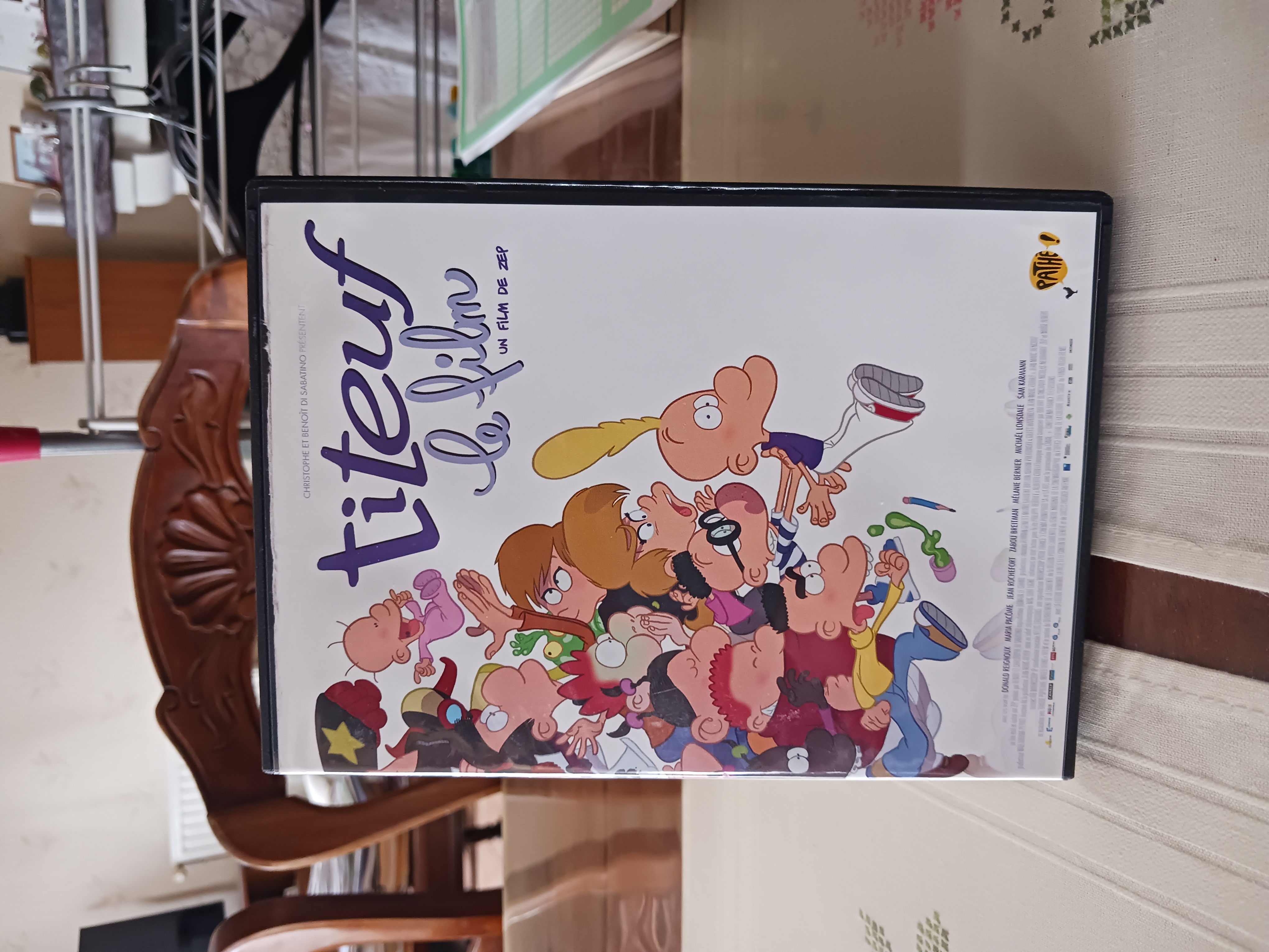 Titeuf : le film / Donald Reignoux, Maria Pacôme, Jean Rochefort... [et al.], voix (Interdit à la location) Zep, réal., scénario, comp. ; Thierry Blanchard, Nic