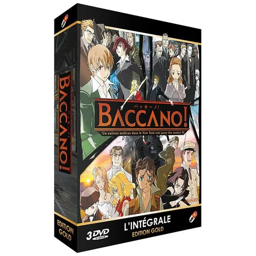 Baccano ! - L'intégrale - Édition Gold - Takahiro Ômori / DVD Policier