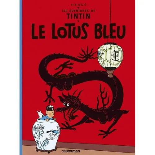 Les Aventures De Tintin - Tome 5 - Le Lotus Bleu - Hergé / BD et humour Format: