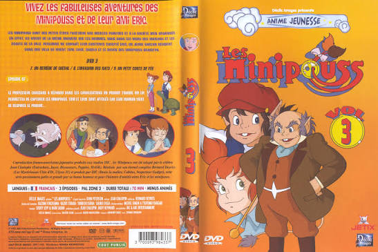 Les Minipouss Vol 3 - Chalopin, Jean / DVD Japanimation 31/12/2003 Simple Tous