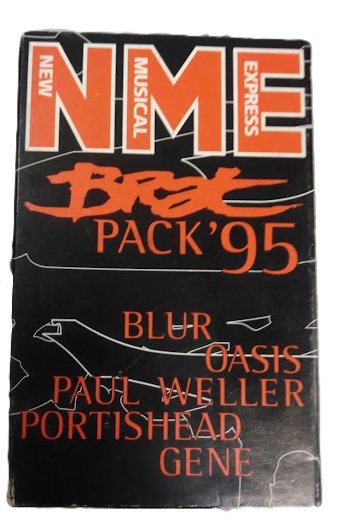 NME — Brat Pack '95, cassette compilation promotionnelle Blur, Oasis, Portishead