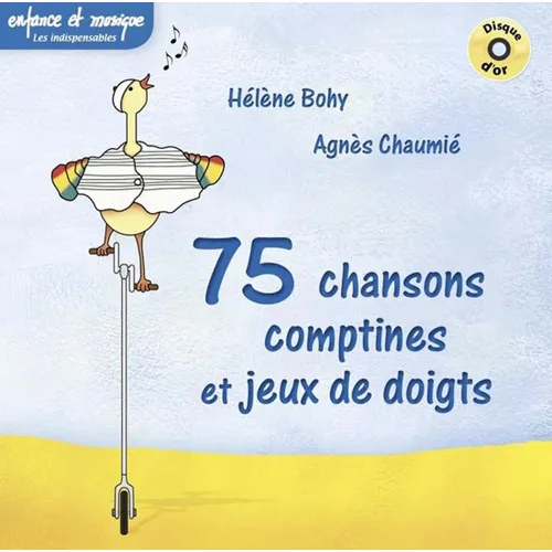 75 chansons, comptines et jeux de doigts (CD)