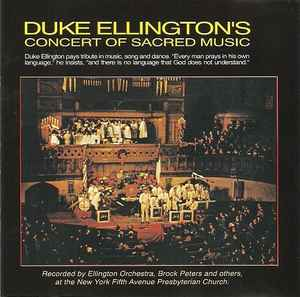 Concert Of Sacred Music - Duke Ellington / CD Jazz 1900 CD Album